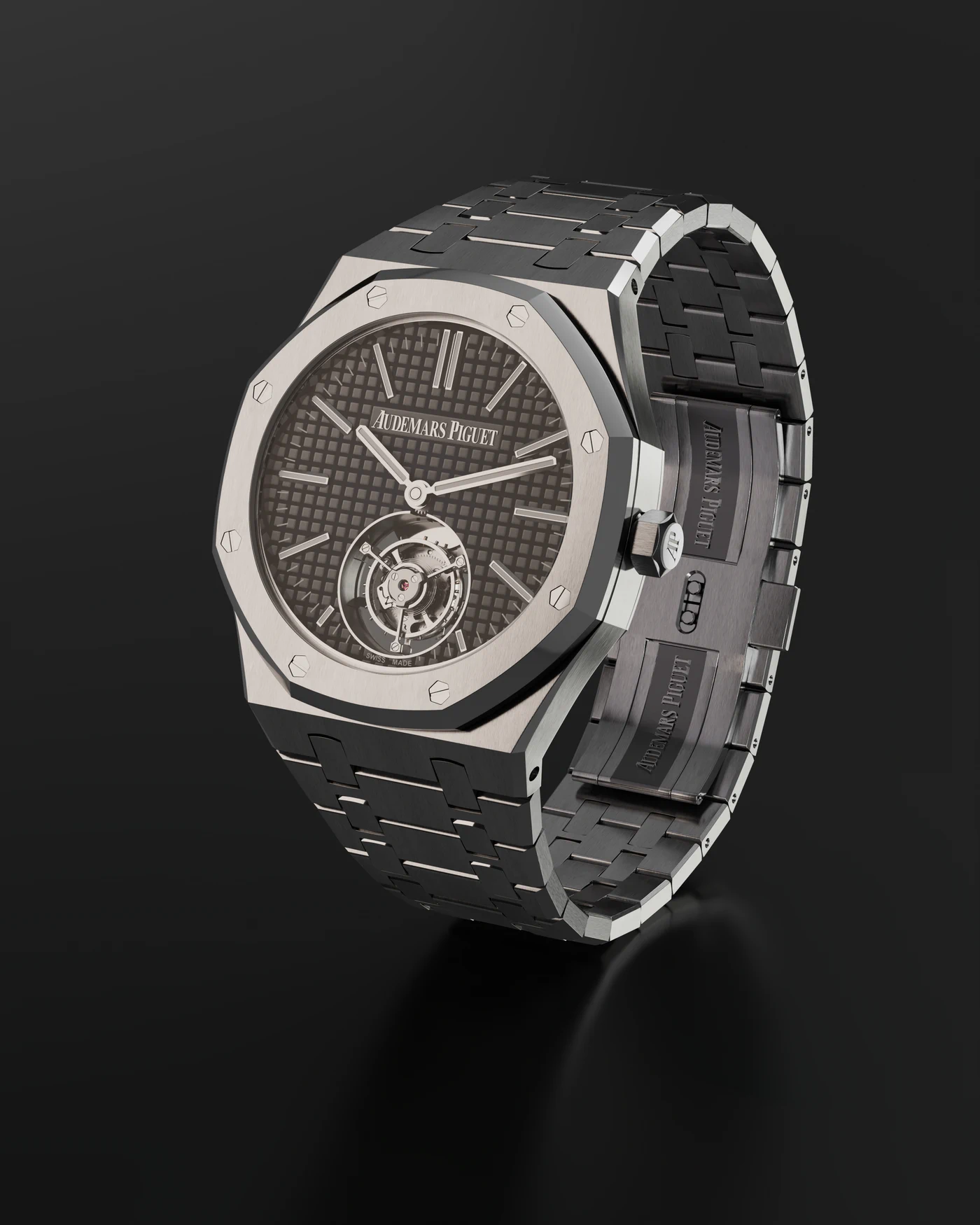 Catalogue-style render of the Royal Oak on a neutral background